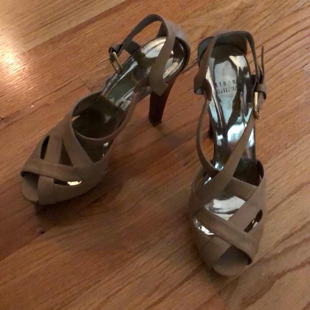 Stuart Weitzman Nude Heel
